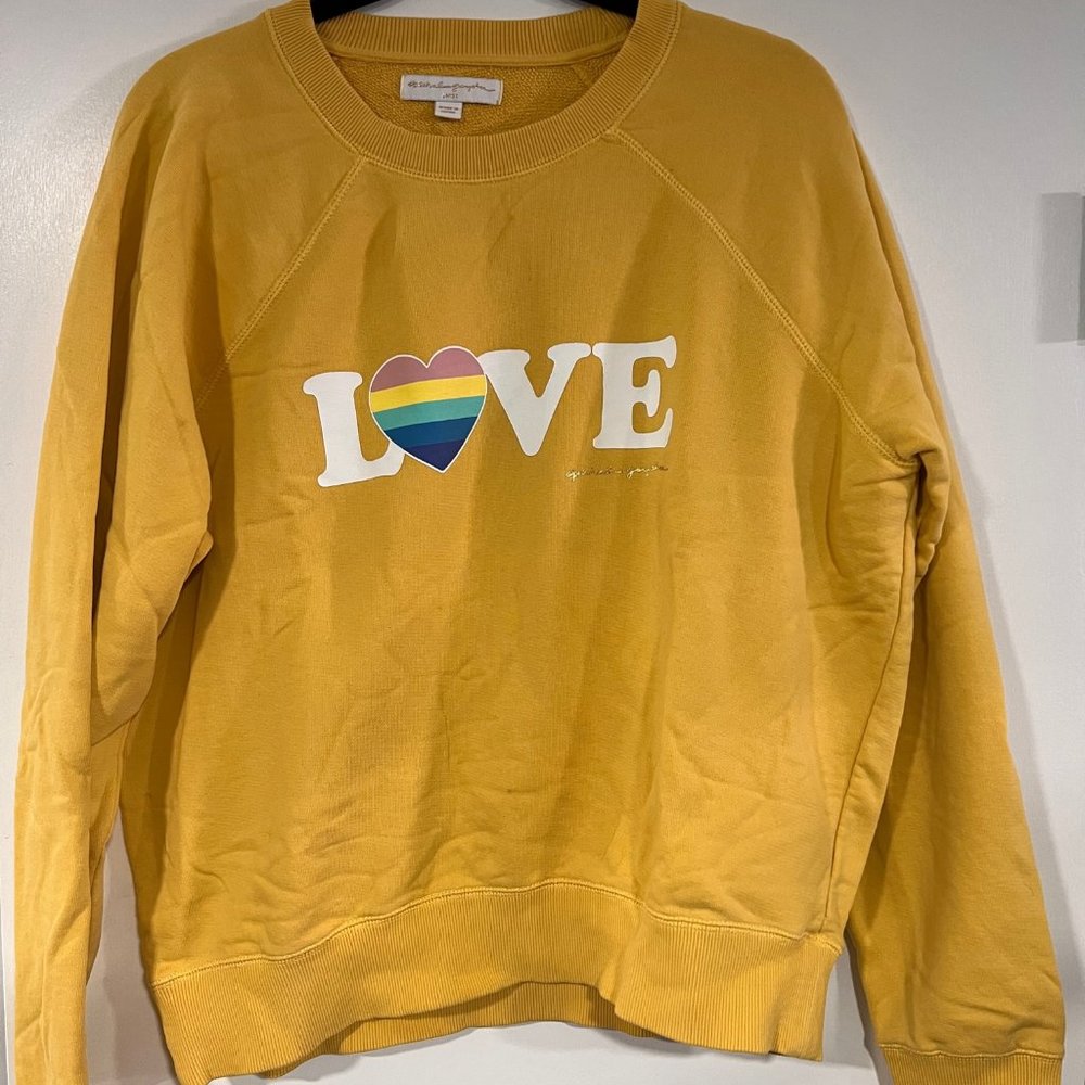 SPIRITUAL GANGSTER  LOVE  yellow Size Large